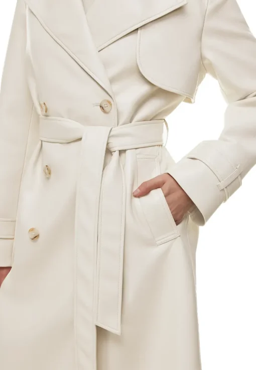 womens-white-faux-leather-single-breasted-coat