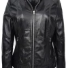 womens-zip-casual-black-faux-leather-biker-jacket