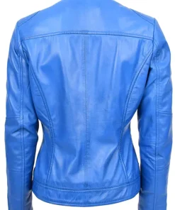 womens-zip-casual-blue-faux-leather-biker-jacket