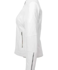 womens-zip-casual-white-faux-leather-biker-jacket