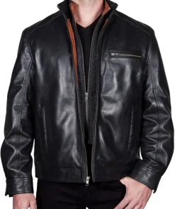 mens-black-faux-leather-bib-jacket