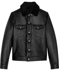 mens-black-faux-leather-jacket-with-fur-collar