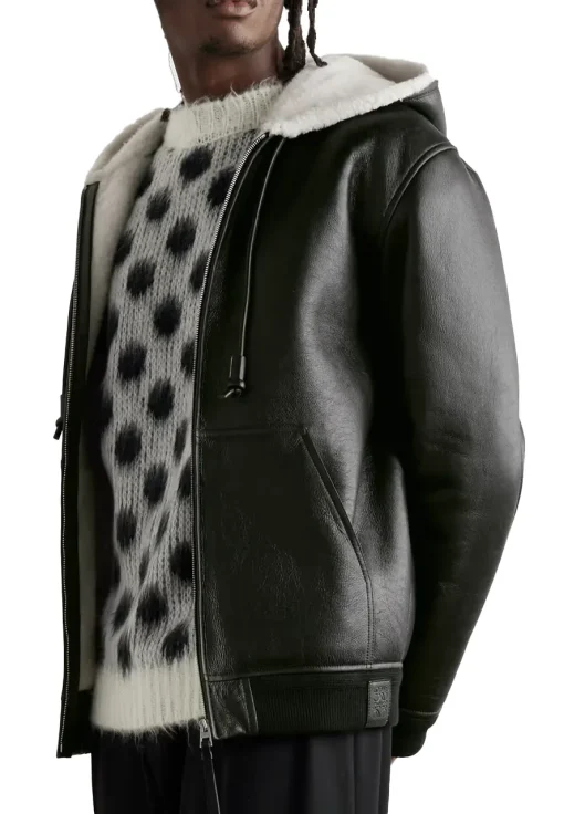 mens-black-faux-leather-shearling-bomber-jacket-with-hood