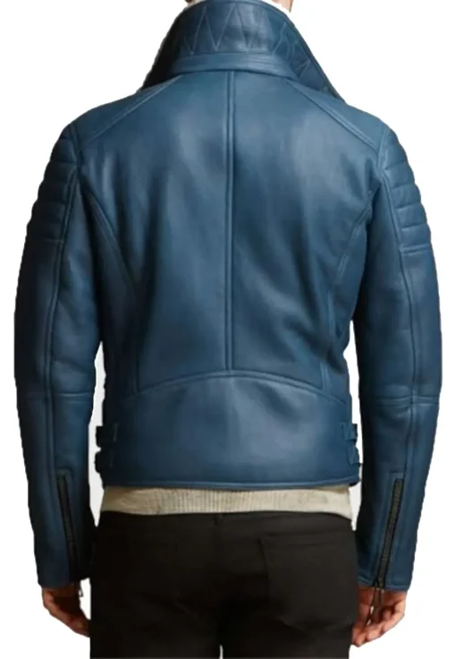 mens-blue-faux-leather-shearling-jacket