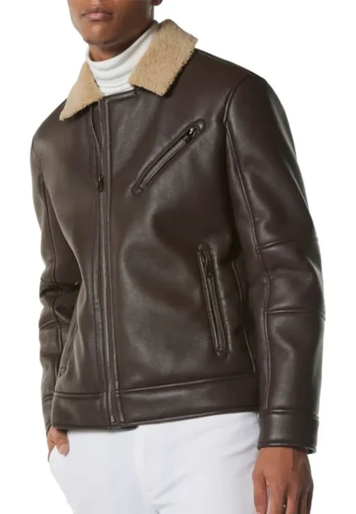 mens-brown-faux-leather-shearling-moto-jacket