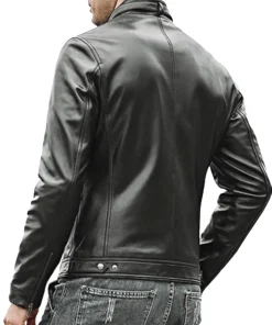 mens-cafe-racer-matt-black-faux-leather-jacket