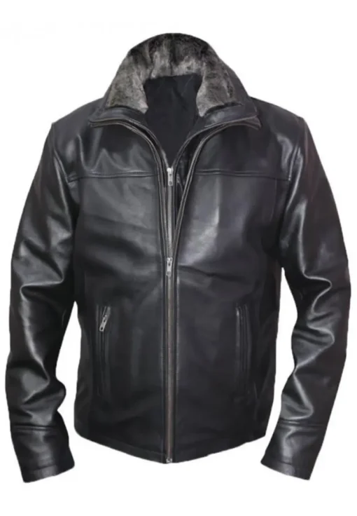 mens-double-neck-shearling-collar-black-faux-leather-jacket