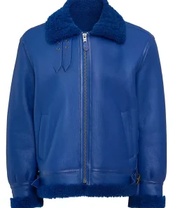 mens-icon-blue-faux-leather-shearling-jacket