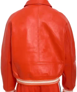 mens-icon-orange-faux-leather-bomber-jacket