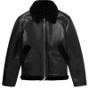 mens-jet-black-faux-leather-shearling-jacket