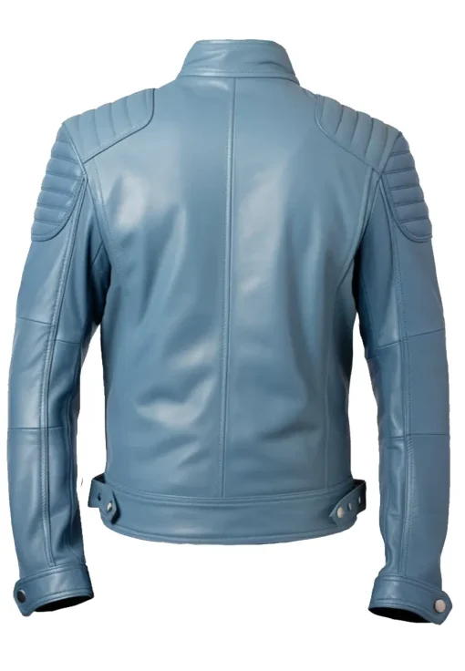 mens-quilted-shoulder-blue-faux-leather-jacket