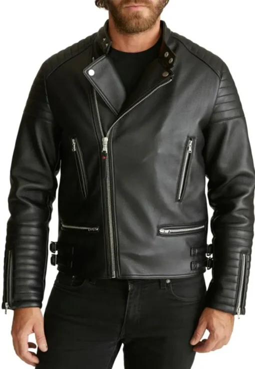mens-racer-faux-leather-black-jacket