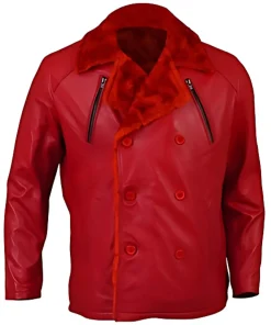 mens-red-faux-leather-shearling-jacket