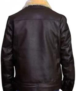mens-shearling-brown-faux-leather-jacket