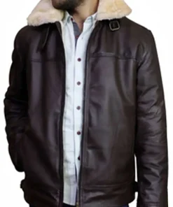 mens-shearling-brown-faux-leather-jacket