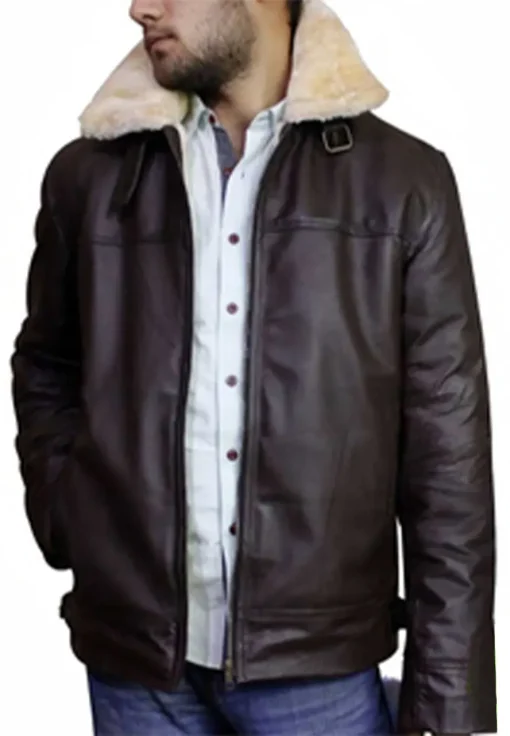 mens-shearling-brown-faux-leather-jacket