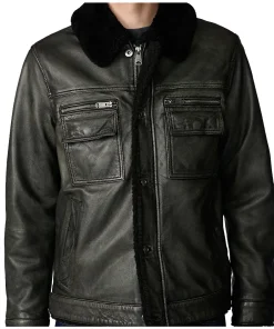 mens-shearling-grey-faux-leather-trucker-jacket