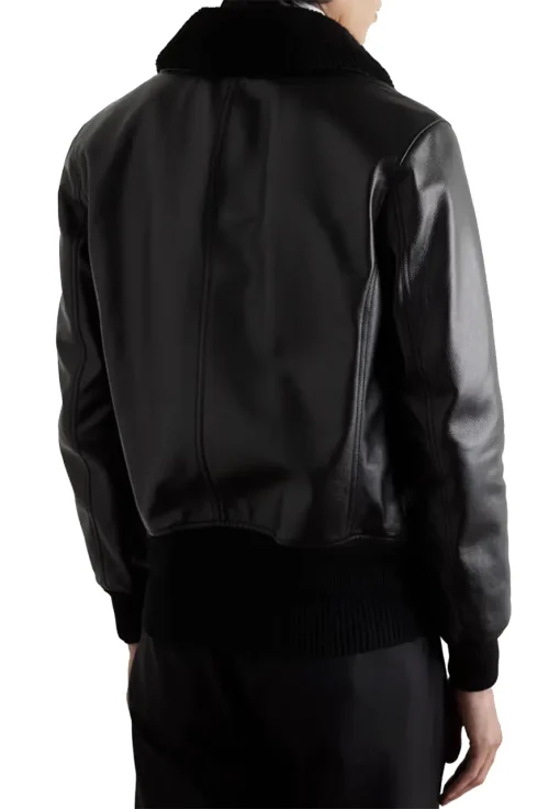 mens-shearling-trimmed-black-faux-leather-bomber-jacket
