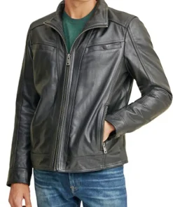 mens-vintage-grey-faux-leather-jacket