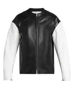 mens-white-sleeves-black-faux-leather-jacket