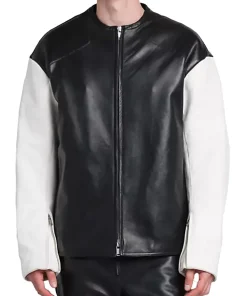 mens-white-sleeves-black-faux-leather-jacket