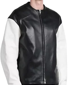 mens-white-sleeves-black-faux-leather-jacket