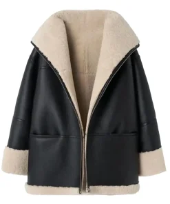 womens-aviator-black-shearling-faux-leather-long-jacket