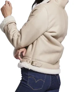 womens-beige-faux-leather-shearling-flight-jacket
