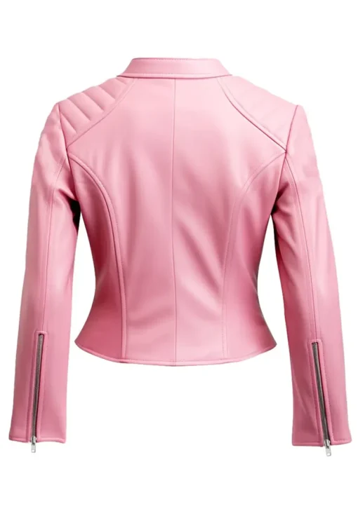 womens-biker-pink-faux-leather-jacket