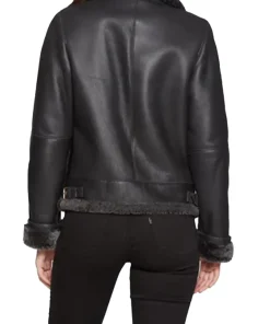 womens-black-faux-leather-shearling-flight-jacket