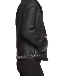 womens-black-faux-leather-shearling-flight-jacket