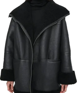 womens-black-shearling-faux-leather-long-jacket