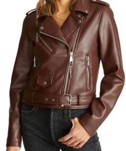 womens-brown-vegan-leather-moto-jacket