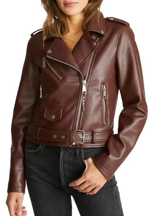 womens-brown-vegan-leather-moto-jacket