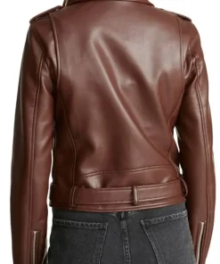 womens-brown-vegan-leather-moto-jacket