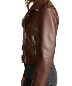 womens-brown-vegan-leather-moto-jacket