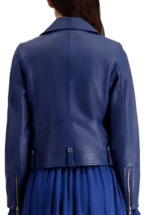 womens-dark-navy-faux-leather-biker-jacket
