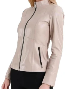 womens-elegant-beige-faux-leather-jacket