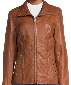 womens-fabian-brown-faux-leather-jacket