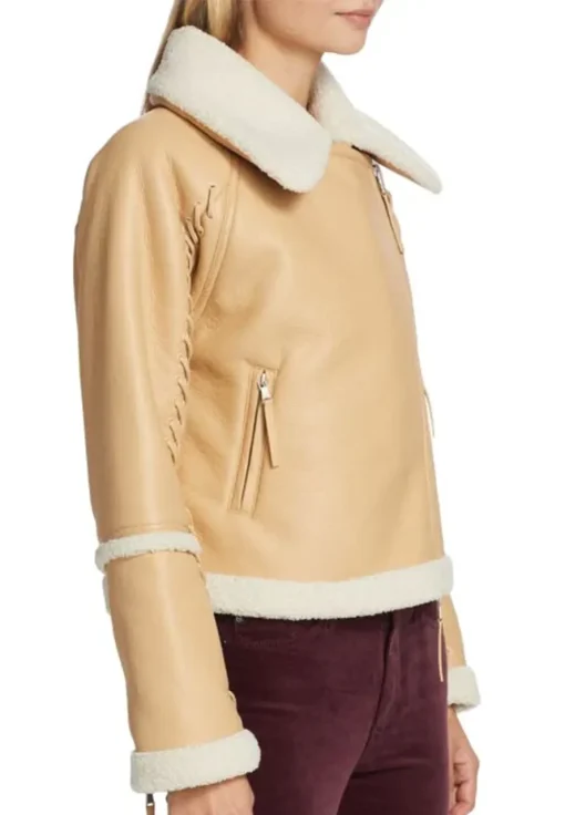 womens-faux-fur-beige-faux-leather-jacket