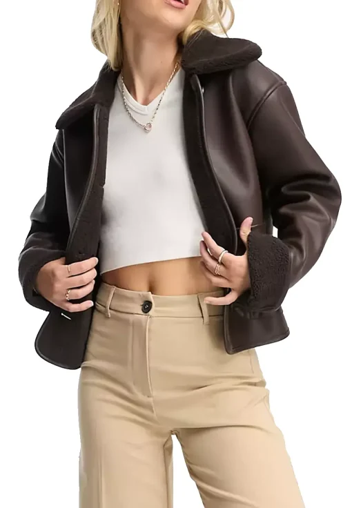 womens-faux-shearling-brown-faux-leather-jacket