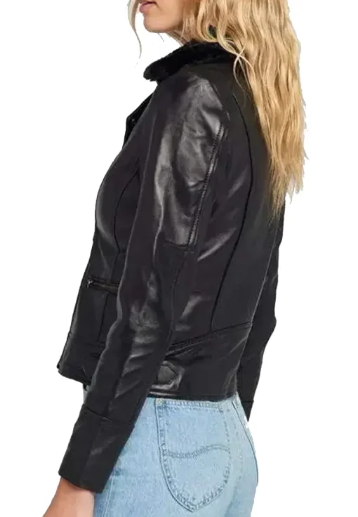 black-leather-jacket-with-black-fur-collar