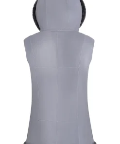 womens-hooded-grey-faux-leather-shearling-vest