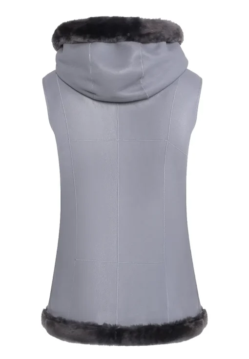 womens-hooded-grey-faux-leather-shearling-vest