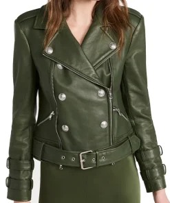 womens-moss-green-faux-leather-billie-belted-jacket