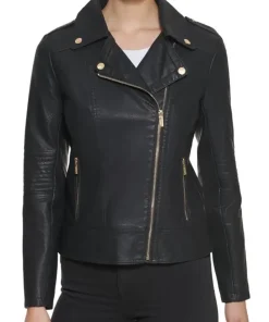 womens-notch-collar-black-faux-leather-jacket