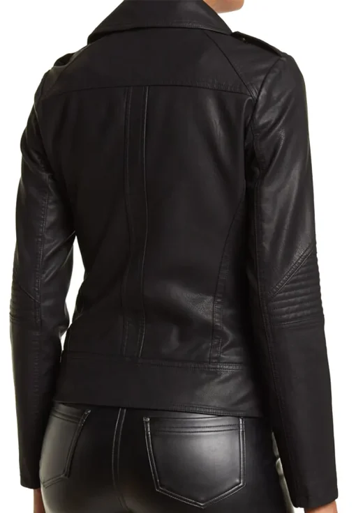 womens-notch-collar-black-faux-leather-jacket