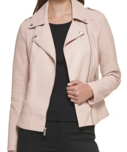 womens-notch-collar-blush-pink-faux-leather-jacket