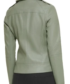 womens-notch-collar-sage-green-faux-leather-jacket