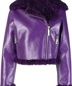 womens-purple-faux-leather-shearling-biker-jacket